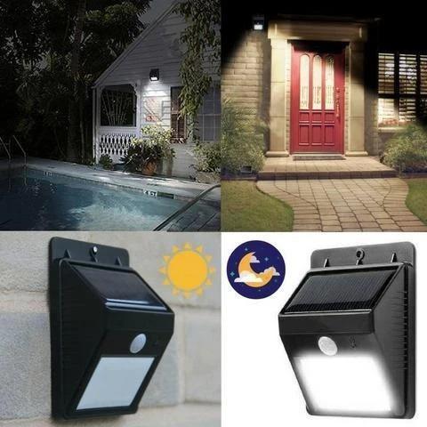 Irvingwad Motion Sensor Solar LED Light