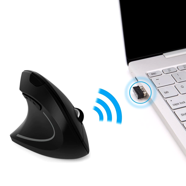 Irvingwad Vertical Ergonomic and Comfortable Wireless Mouse