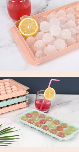 Irvingwad Frozen Ice Cube Mold Creative Homemade Ice Box Home DIY Ice Tray