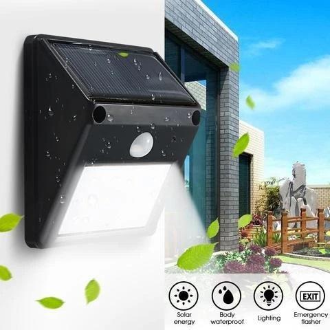 Irvingwad Motion Sensor Solar LED Light